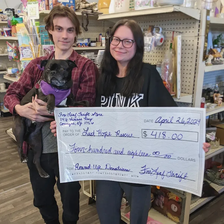 Round-up charity check presentation 2